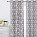 SHERWOOD Coated Blockout Eyelet Window Curtain Drape for Kids Children Bed Room 1 Panel (70''x63'', Giraffe)