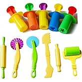 Carykon Set of 11 PCS Smart Dough Tools Kit with Models and Molds, Dough Extruders