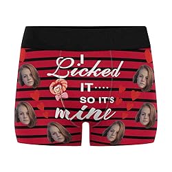 Custom Face Boxer, Personalized Photo Printed Face