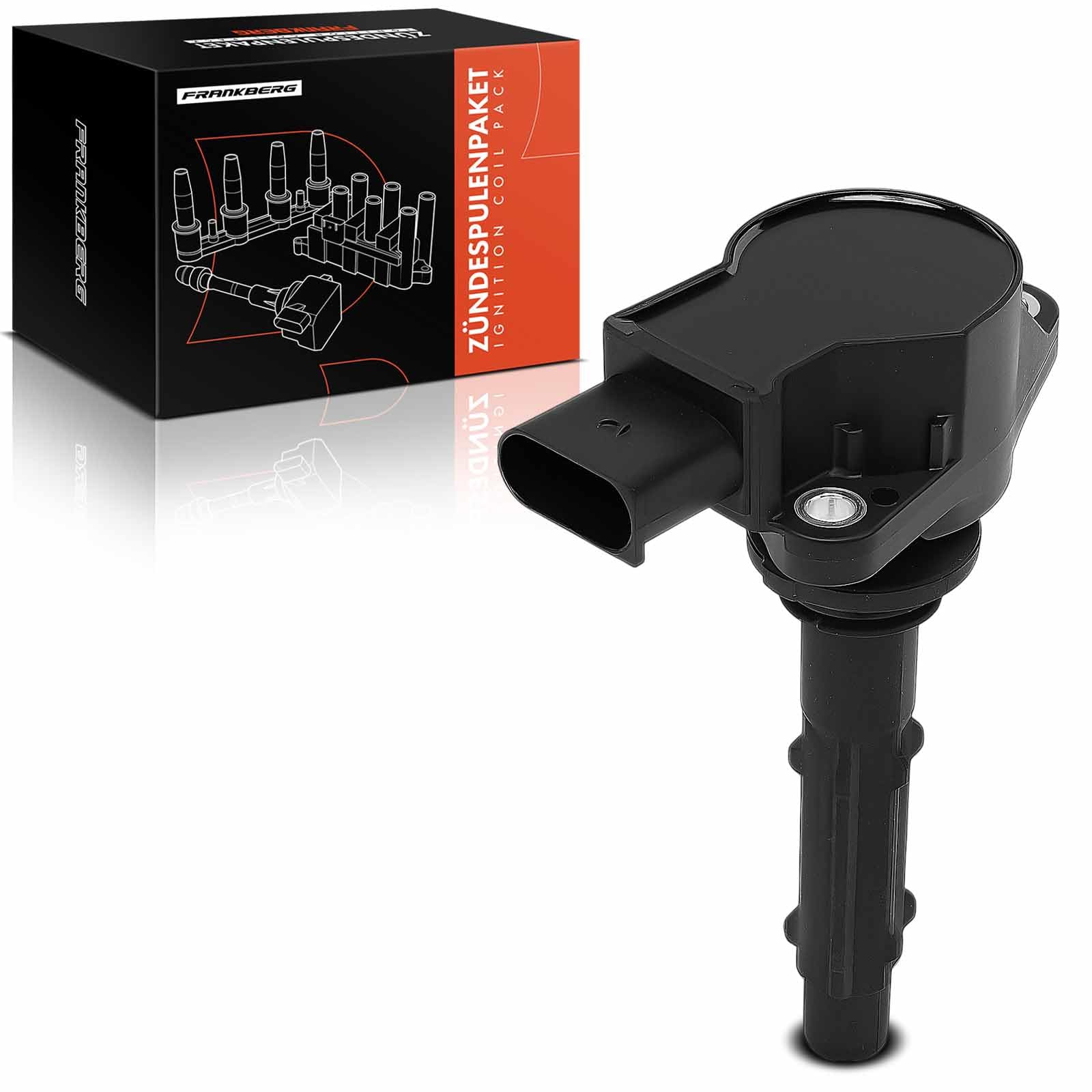 Frankberg Ignition coil Ignition module Compatible with W203 W204 C230-C350 W211 W212 S211 S212 E230-E500 CLK CLS CLC/G/GL/GLK/R/S-Klasse Sprinter Viano Vito Replace# 0001502780