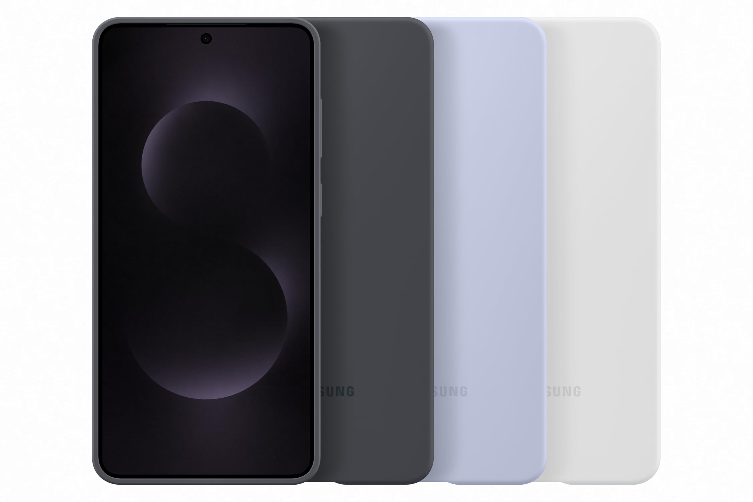 Samsung Silicone Case EF-PS937, Hülle für das Galaxy S25 Edge, Smartphone-Cover, Handyhülle, Silikon, Schutz Case, stoßfest, dünn und griffig, Light Blue 6