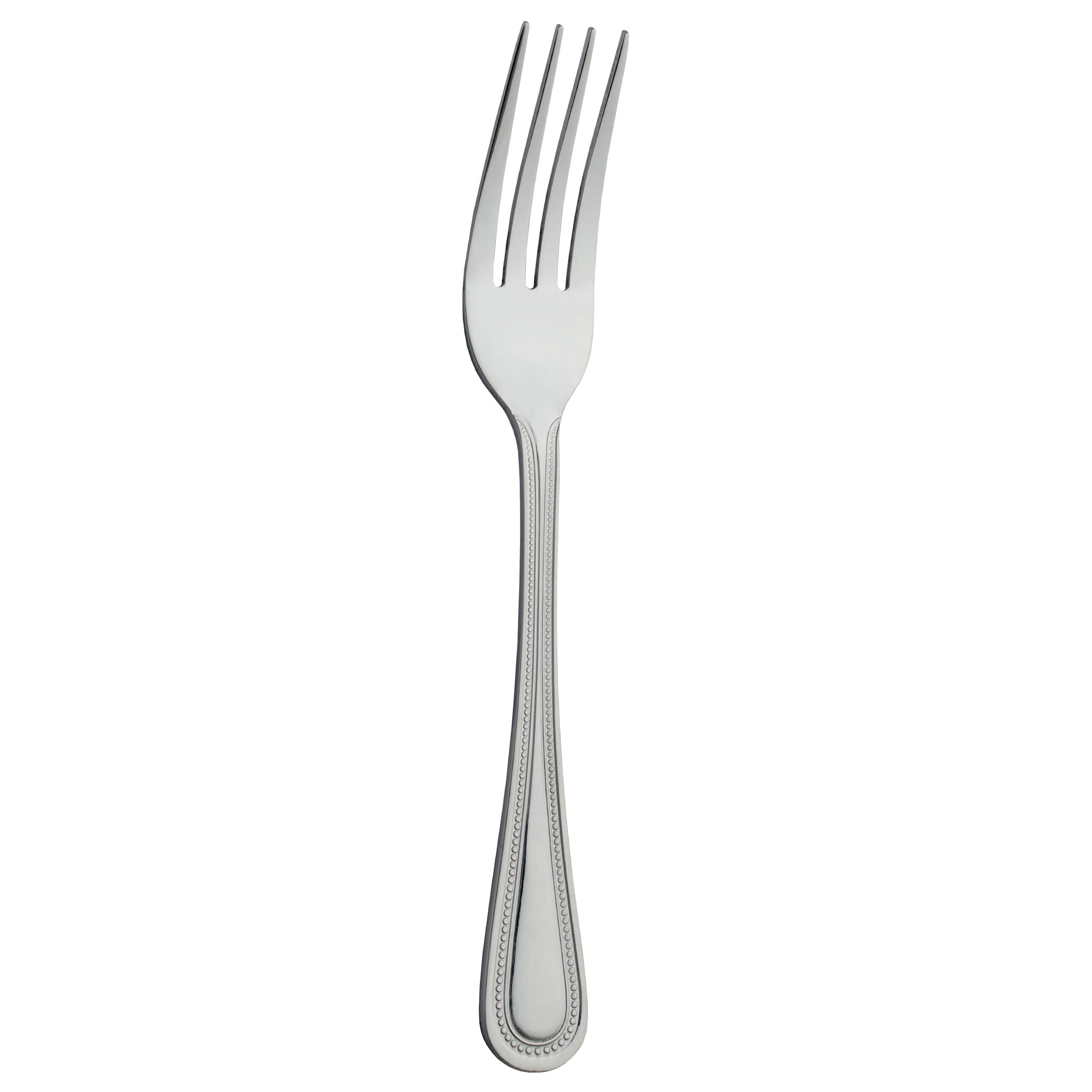 Grunwerg Bead Dessert Forks DFBDR, 18/0 Stainless Steel, Set of 12