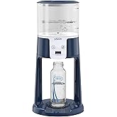 Dr. Brown's Insta-Prep Warm Water Dispenser to Instantly Prepare Babyโs Formula Bottle,Large Capacity Glass Tank with 3 Temperature Settings,Blue