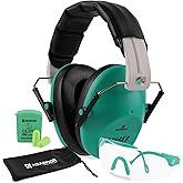HEARMOR Shooting Ear Protection Earmuffs with Low Profile NRR 23 dB Noise Reduction Headphones for Gun Range and Hunting
