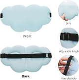 MAIXINNEW Bathtub Pillow Waterproof Ergonomic Suction Headrest Cushion w/ Sleep view 4