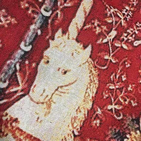 Amazon Co Jp 貴婦人と一角獣 部分 アートタペストリー 西洋美術 ユニコーン ガンダムuc ホビー 通販