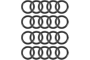 uxcell Nitrile Rubber O-Rings 21mm OD 15mm ID 3mm Width, Metric Sealing Gasket, Pack of 20