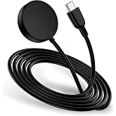 USB C Samsung Watch Charger Fast Charging for Samsung Galaxy Watch8 Classic | 8/7/6 Classic/6/5 Pro/5/4/4 Classic/3/Active 2/Active 1, Magnetic Wireless Galaxy Charger Pad with 3FT Type C Cable Cord