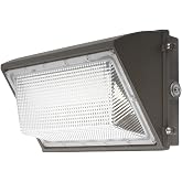 EUANTLLD 60W LED Wall Pack Light with Dusk to Dawn Photocell 160lm/W IP65 | ETL Listed 9600LM 5000K Daylight,AC100-277V Input,400W HPS/HID Replacement, Warehouses,Building Exterior,Loading Bay,Garage