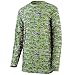 Augusta Sportswear BOYS' DIGI CAMO WICKING LONG SLEEVE T-SHIRT