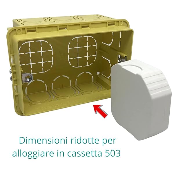 PATABIT Interruptor WiFi Alexa luces Mdulo rel domtico 220 V Smart Home para luces de casa inteligente WiFi compacto para caja 503 conectable como desviador