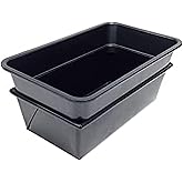 Chicago Metallic Professional Gluten-Free Loaf Pan, Perfect for baking bread, cake, and more 9-inch by 4.25-inch, Silver