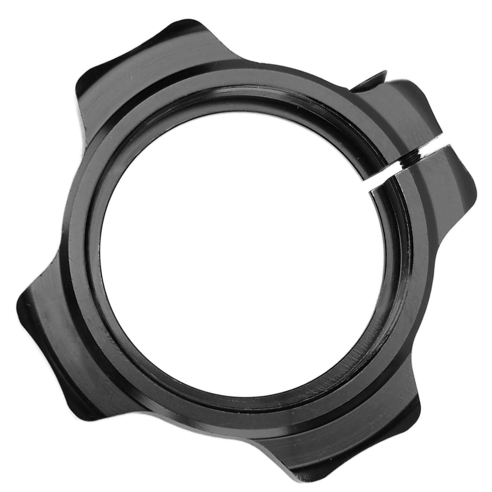 28.99mm Bicycle Crank Alloy Bottom Bracket Adjuster Bike Alloy Bottom Bracket Preload Adjuster Kit for DUB Bike Crank Upgrade Parts(black)