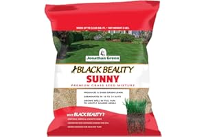 Jonathan Green (10860) Black Beauty Sunny Grass Seed - Cool Season Lawn Seed (3 lb)