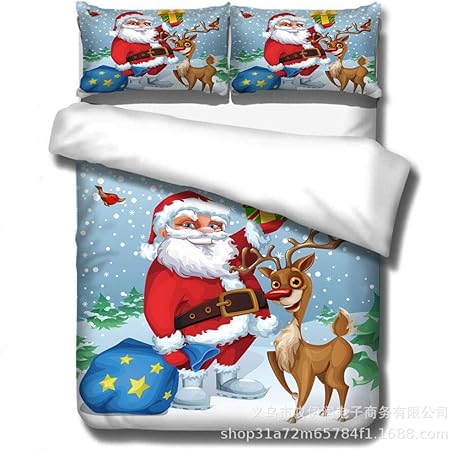 cot bed christmas bedding