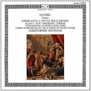 Handel Esther Kirkby Aam Hogwood By Loiseau Lyre