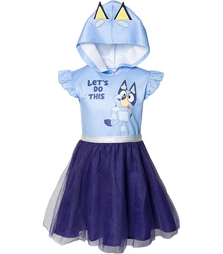 thumbnail image 2 of Bluey Bingo Costume For Toddlers - Official Character Dress With Headband Size 2T 2 of 11