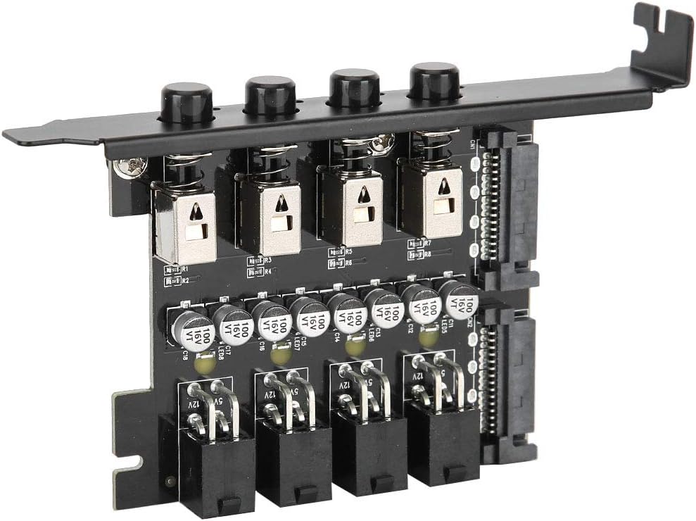 Annadue HDD Power Switch Module SATA Drive Switcher 4x 15Pin Cables Desktop PC