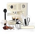 Empstorm Espresso Machine Latte Coffee Makers 20 Bar, 2 IN 1 Professional Cappuccino Machine and Milk Frother Steam Wand Compatible for NS Original Capsules for Home Brewing