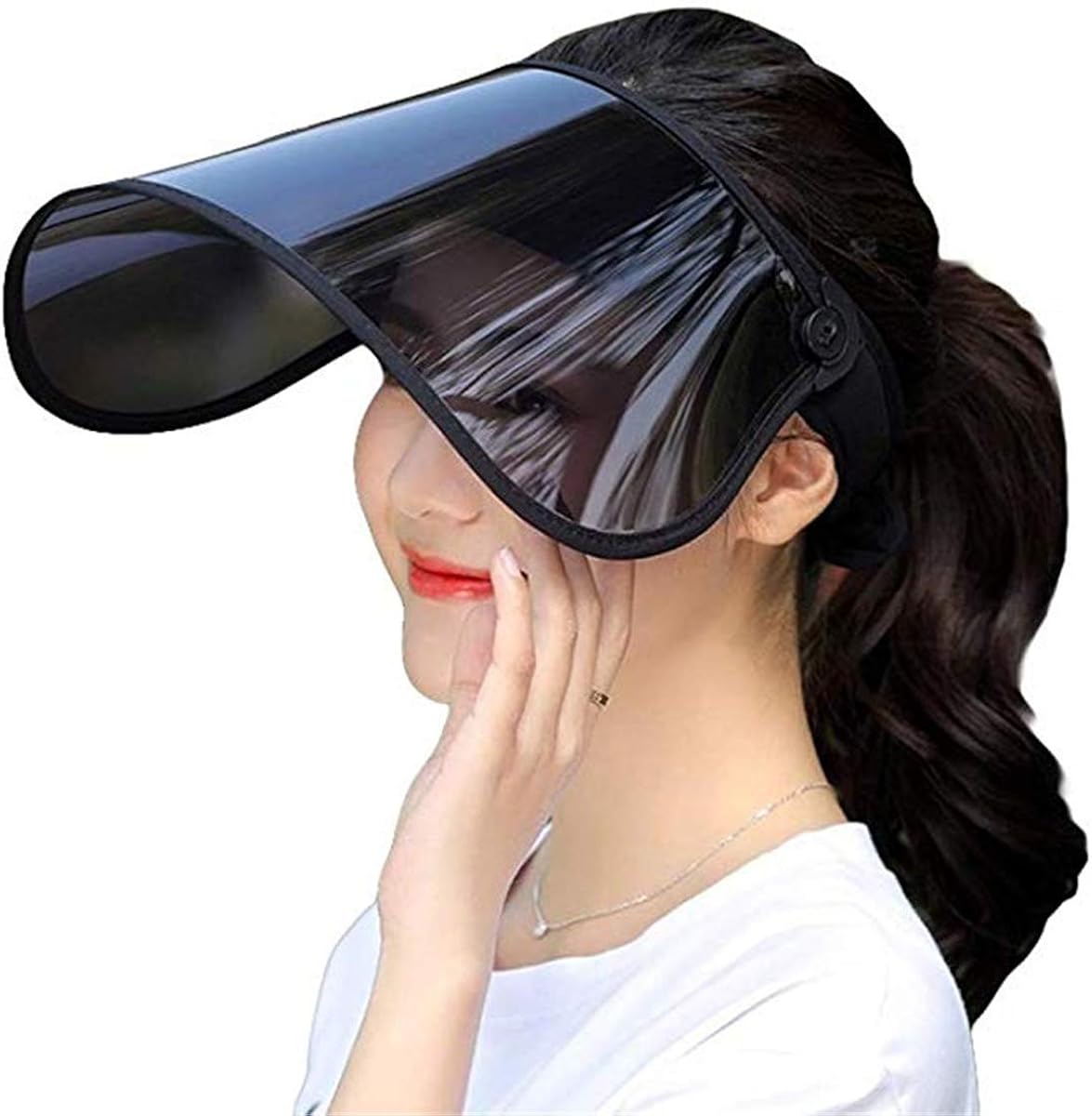 tinted visor hat