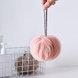 Omenluck Shower Bath Loofah Sponge Ball - Deep Cleaning Back Scrubber - Light view 2