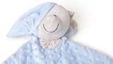 Interbaby DU003-01 Bear Doudou Cuddly Toy Blue 100g Soft Velvety Blanket view 2