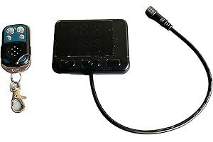 Universal 12V/24V Diesel Air Heater Controller with LCD Display and Remote Control,Upgrade Diesel H-eater Controller Fits for