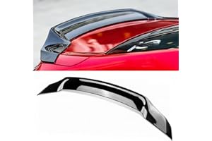 WheelX Rear Spoiler Compatible with 2018-2022 Honda Accord, R Style Duckbill Fits for 2018 2019 2020 2021 2022, Exterior Trunk JDM Highkick Wing Lip (Glossy Black)