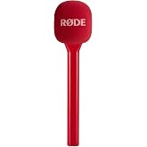 R&Oslash;DE Interview GO Handheld Adaptor for R&Oslash;DE Wireless Microphones (Red)