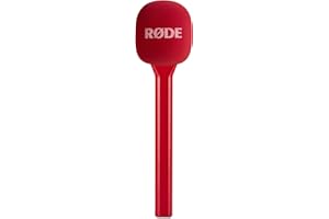 RODE RØDE Interview GO Handheld Adaptor Wireless Microphones (Red)