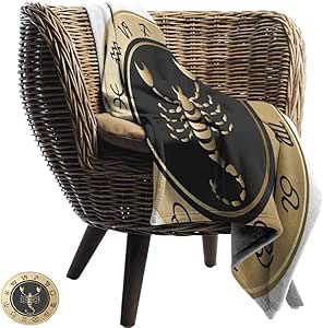 Zodiac signs Throw Blanket by ArcaneRain