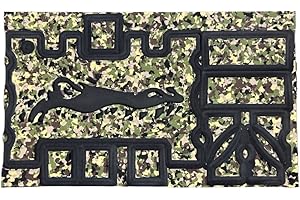 Next Level Inc | Turtlebox Seadek Pads | Fits Gen 2 and Gen 3 Models | Custom Gator Design | Adhesive Backing | Turtlebox Speaker Accessories | Army Camo/Black
