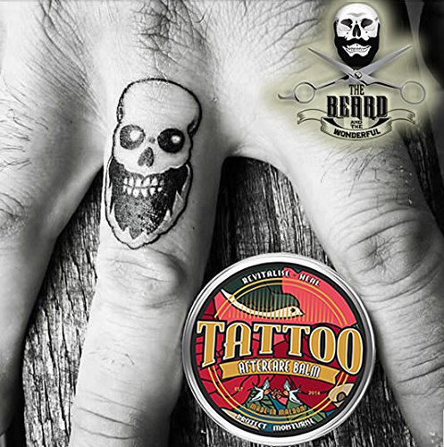 Tattoo Balm Salve (15ml) - Tattoo Aftercare Balm, Tattoo Moisturiser Promotes Healing & Protection of Tattoo, Tattoo Brightening Cream Helps Revitalise Old Tattoo, Made from All Natural Ingredients - Image 7