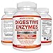 Digestive Enzymes with Probiotics - Multi Enzyme Nutritional Supplement - Acidophilus Bromelain Papaya Papain Lipase & Lactase - Improve Digestion - 120 Pills - Arazo Nutrition