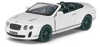 Kinsmart 1:36 2010 Bentley Continental Die-Cast Car, Multi Color