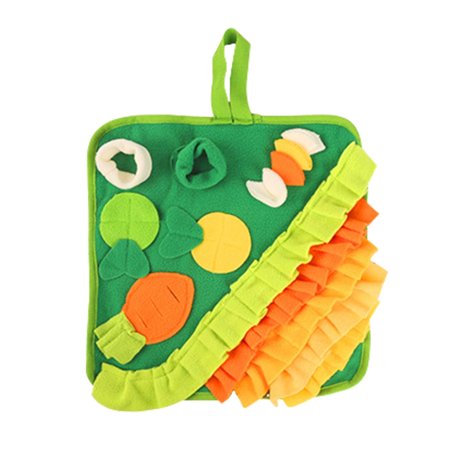 PLUSHCEWT Snuffle Mat for Dogs,Lick Mats for Dogs,Interactive Feeding Game for Boredom and Mental Stimulation,Snuffle Mat for Puppies Feeding Training for Medium Small Pets (Style-A)