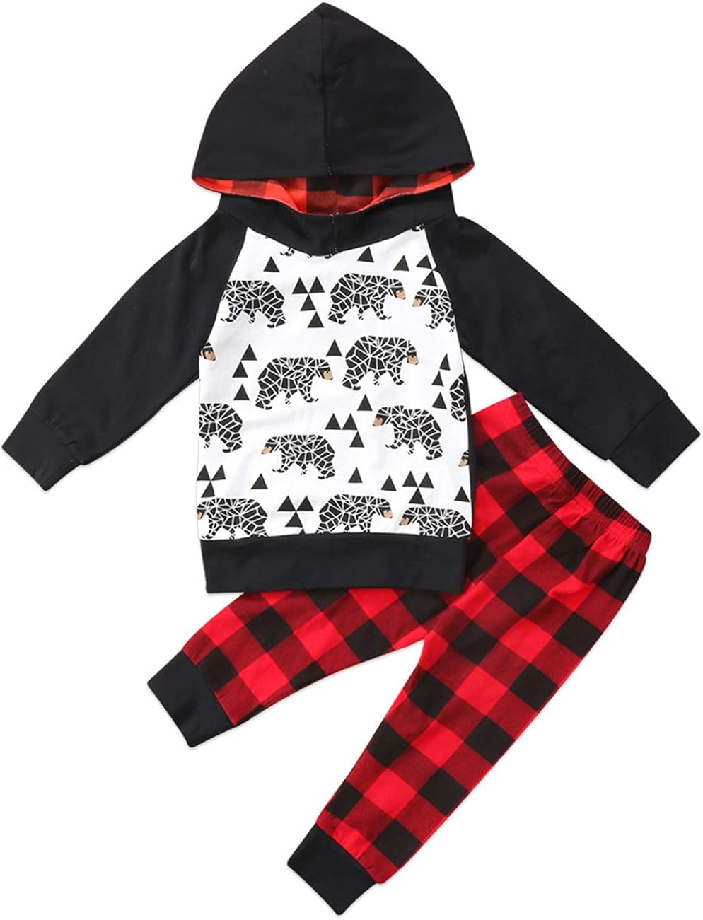 Best Coming Home Outfit Boy Buffalo Plaid