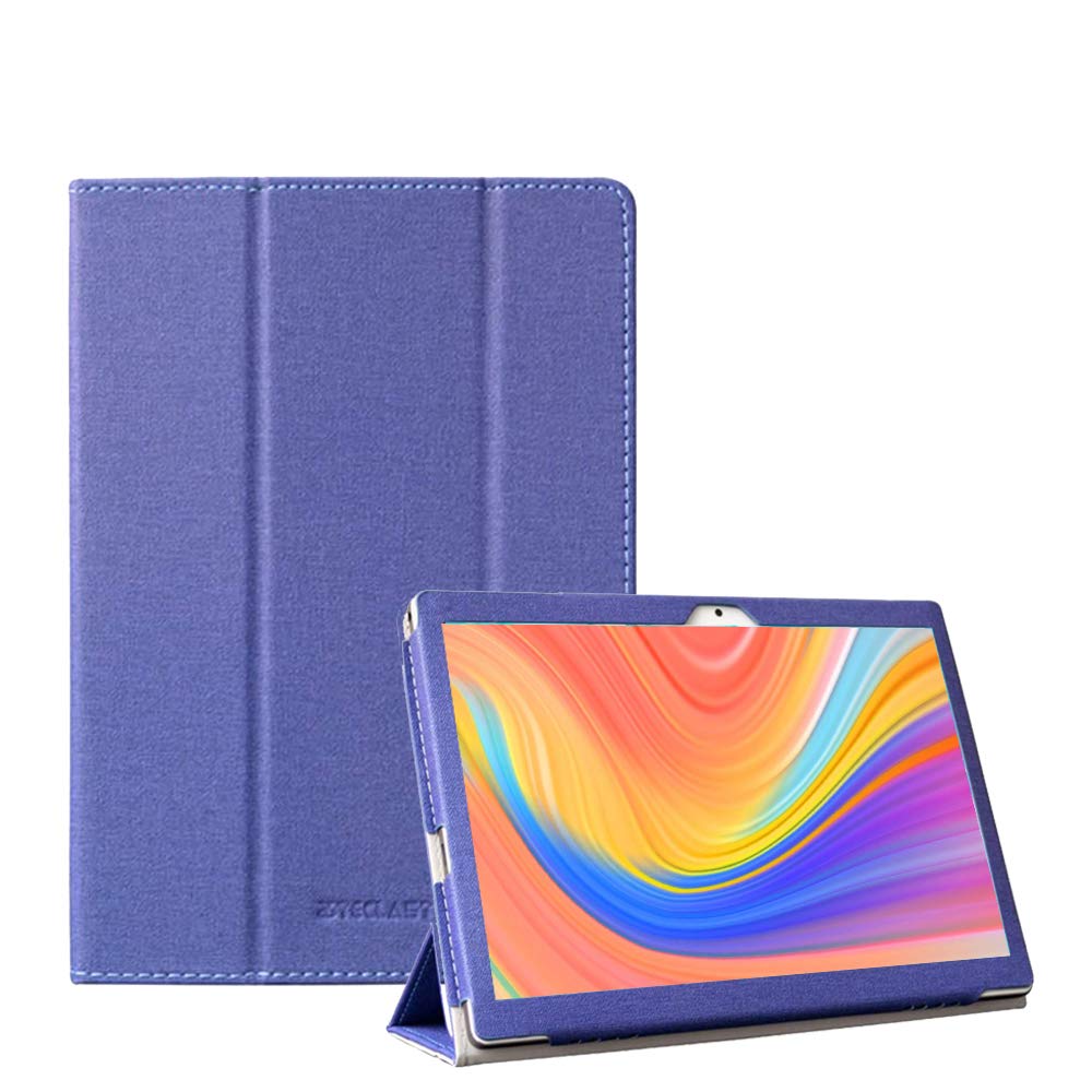 RLTech Case for VANKYO MatrixPad S10, Slim Lightweight Smart Shell Folio Cover case with Stand Function for VANKYO MatrixPad S10, Blue