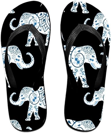 elephant flip flops