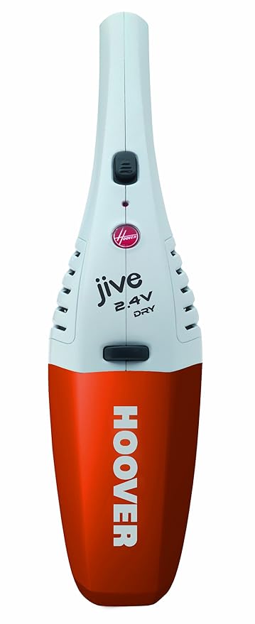 Hoover Jive Sj24Dwo6Handheld Vacuum Cleaner 0.2Litres White and Orange