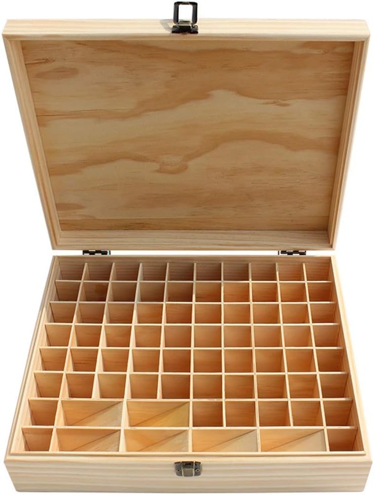 Caja De Aceite Esencial De Madera, Ampliación de 74 Ranura de Madera