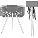 VEVOR Portable Dog Bathtub, Elevated & Foldable Space-Saving Pet Shower Station with Efficient Drainage, Bathing Tub for Wash