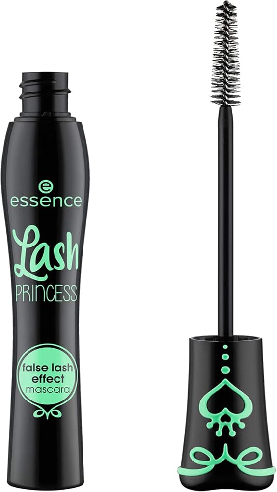 essence Lash Princess False Lash Effect Mascara, Black (Pack of 1) | Volumizing & Lengthening, Clump-Free Fiber Brush, Define