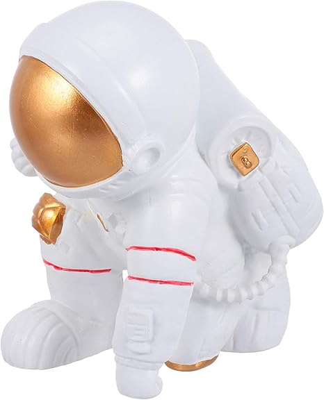 Amazon Popetpop オブジェ 置物 インテリア雑貨 宇宙飛行士 インスタ映え かわいい おしゃれ 部屋 デコレーション プレゼント ギフト 贈り物 置物 オブジェ オンライン通販