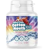 Nature&rsquo;s Stance Cotton Mouth Xylitol Mints - Sugar Free - 100 Count | Pomegranate Raspberry Bliss, Dry Mouth Relief, Xylitol Lozenges to Stimulate Saliva &amp; Freshen Breath, Throat, Teeth, Gums