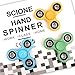 SCIONE New Crack Fidget Spinner 6 Pack ADHD Stress Relief Anxiety Toys Best Autism Fidgets Hand Spinners for Adults Children Finger Toy with Bearing Focus Fidgeting Restless Tri-Spinner