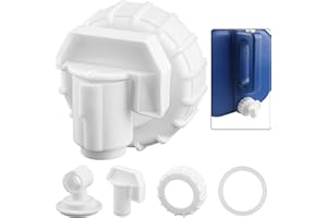 GRERTY 5-Gallon Water Jug Spigot, Water Carrier Jug Replacement Faucet Assy. Compatible with Coleman 5 Gallon Water Carrier Model, Universal Water Spout for 5-Gallon Jug. Sealed and Durable Water Jug Spout.