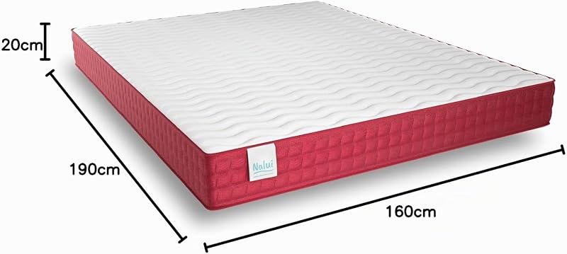 - Colchón Viscoelástico Reversible Gredos 160x190cm con Sistema VISCONFORT, Tejido Strech y Tejido 3D Transpirable. Altura: ±21cm | Firmeza Medio-Alta | Adaptable | Fabricado en España