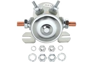 YRANZO 12V Solenoid Relay Replace 70111224 70-111224 3635820 1114208 1114218 1114223 1114534 1114547 for Golf Carts for E-Z-GO for Marine in Rush DC MAX 300A Duty