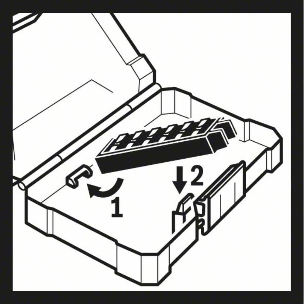 Bosch 8X PRO Impact Set including Quick Change Bitholder and Pick and Click Index (170 x 120 mm - Image 4